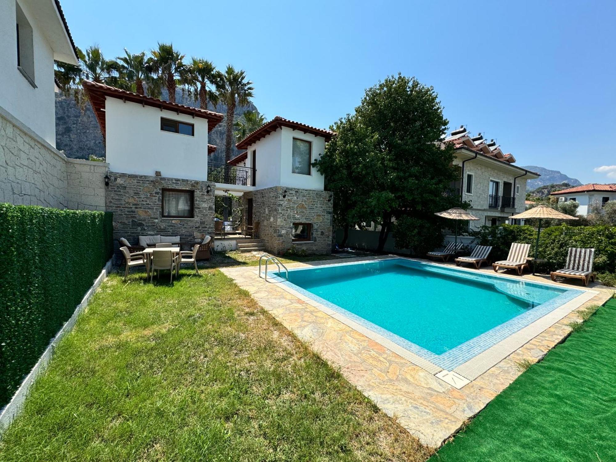 Villa Merry - Dalyan Stonehouse With Palmtrees, 50M To River Ortaca  Eksteriør billede