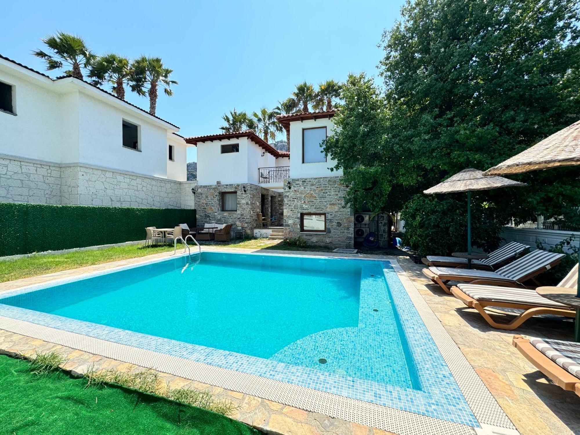Villa Merry - Dalyan Stonehouse With Palmtrees, 50M To River Ortaca  Eksteriør billede